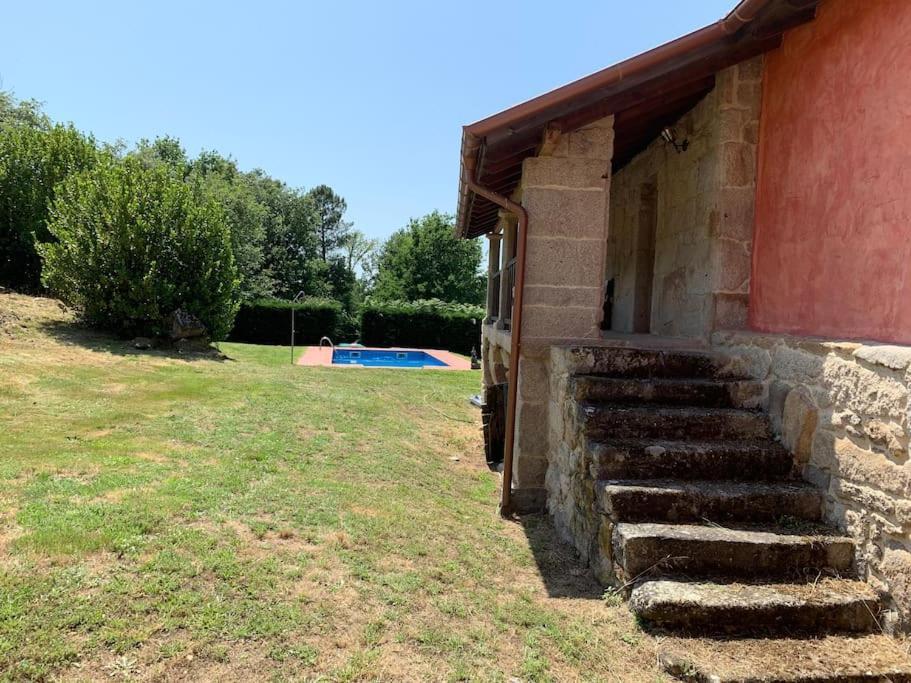 Casa De Campo Con Piscina, Entera O Por Habitaciones Amoeiro Екстериор снимка